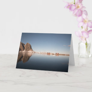 Cartão Lofoten Islands Norway Card