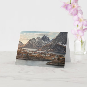 Cartão Lofoten Noruega