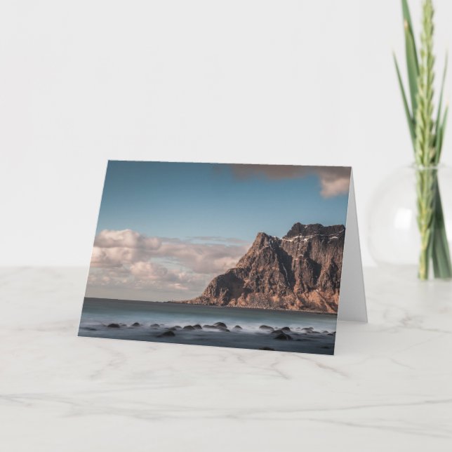 Cartão Lofoten Uttakleiv (Frente)