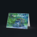 Cartão LOGGING TRUCK Funny Trucker Birthday Cards<br><div class="desc">If you love Trucks and Truckers the way we do,  you are going to love this cool range of Special Occasion Truck-themed Gifts 'n Gear to Go!  Just change the text to suit your message and special event.</div>