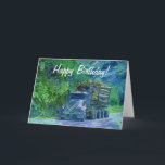 Cartão LOGGING TRUCK Funny Trucker Birthday Cards<br><div class="desc">If you love Trucks and Truckers the way we do,  you are going to love this cool range of Special Occasion Truck-themed Gifts 'n Gear to Go!  Just change the text to suit your message and special event.</div>