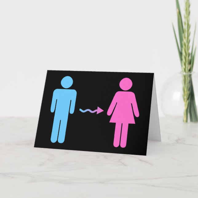 Cartão logo depois da mudança de sexo (Frente)