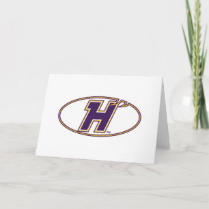Cartão Logotipo Atlético Hunter College Hawks