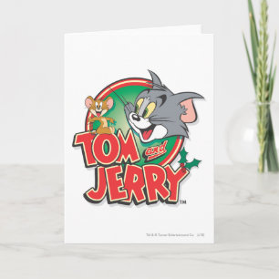 Cartão Logotipo clássico do Tom e Jerry
