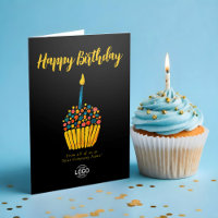 Logotipo corporativo - Cupcake simples - Aniversár