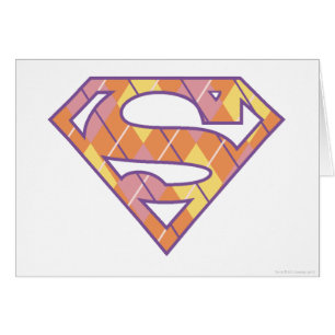 Cartão Logotipo da Supergirl Argyle