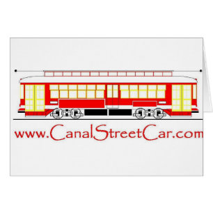 Cartão Logotipo de CanalStreetCar (dot com)