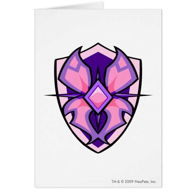 Cartão Logotipo de Faerieland da equipe (Frente)