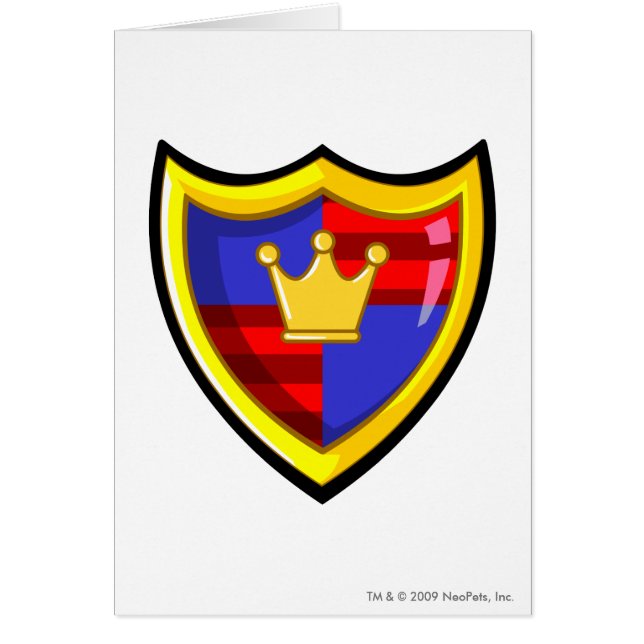 Cartão Logotipo de Meridell da equipe (Frente)