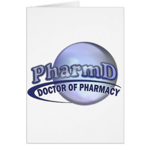 Cartão LOGOTIPO de PharmD - DOUTOR FARMÁCIA