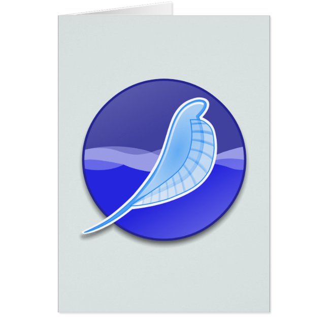 Cartão Logotipo de SeaMonkey (Frente)