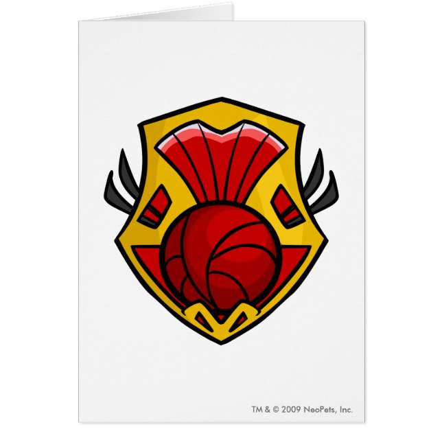 Cartão Logotipo de Shenkuu da equipe (Frente)