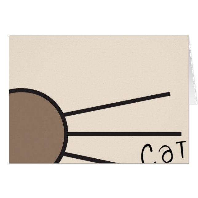 Cartão Logotipo de sussurros CM (Frente Horizontal)