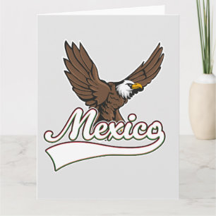 Cartão logotipo de viagem México