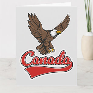 Cartão logotipo de Viagens Canadá