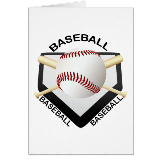 CARTÃO LOGOTIPO DO BASEBOL