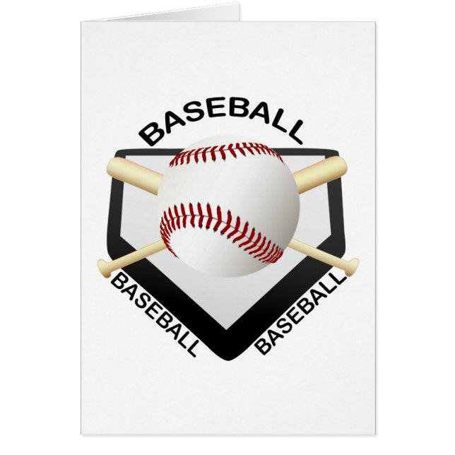 CARTÃO LOGOTIPO DO BASEBOL (Frente)