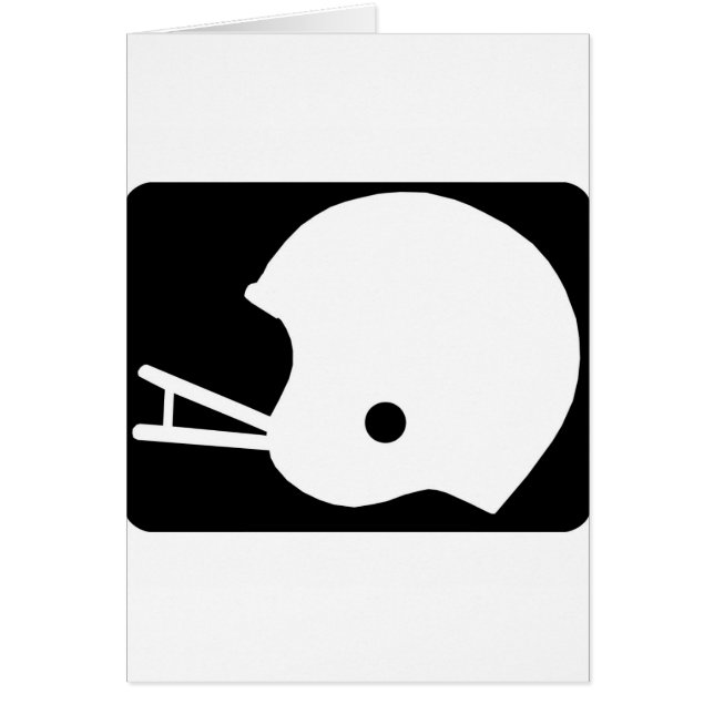 Cartão logotipo do capacete (Frente)