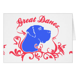 Cartão Logotipo do Great Dane