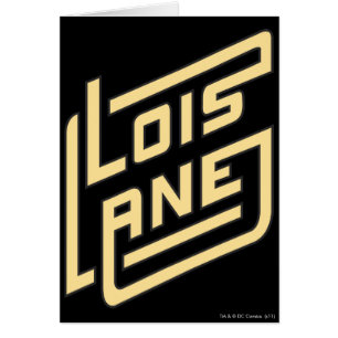 Cartão Logotipo do Lois Lane
