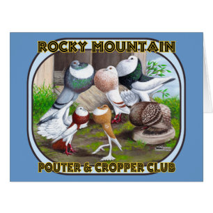 Cartão Logotipo do Rocky Mountain Club