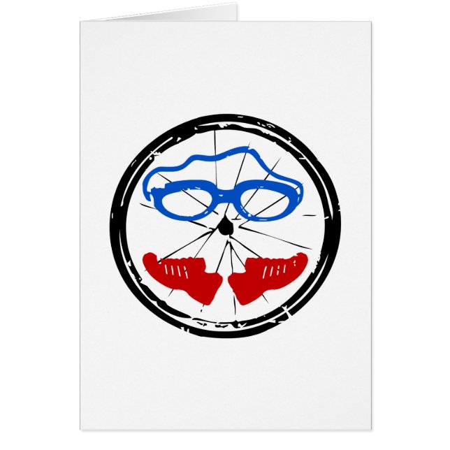 Cartão Logótipo do Triathlon Freak (Frente)