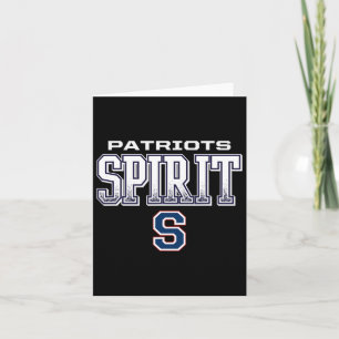 Cartão Logotipo dos Patriotas da South Patriots de Parker