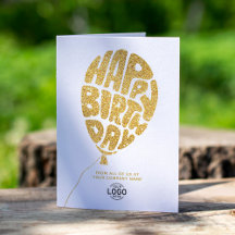 Logotipo Faux Dourado Letra com Brilho Aniversário