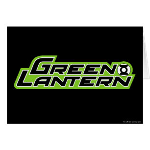 Cartão Logotipo Lanterna Verde 2