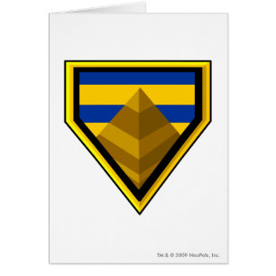 Cartão Logotipo perdido do deserto da equipe