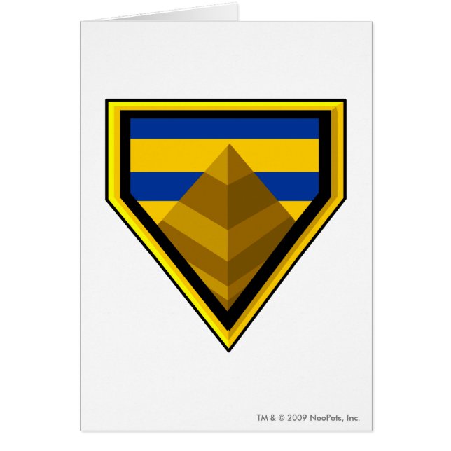 Cartão Logotipo perdido do deserto da equipe (Frente)