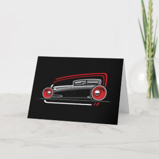Cartão Logotipo Rat Rod para Motoesportes Scarab