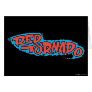 Cartão Logotipo Red Tornado