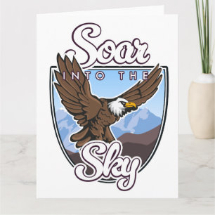 Cartão logotipo Voar para o Céu