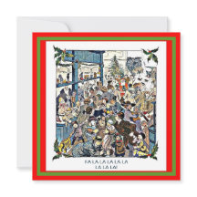 Loja de brinquedos engraçada Caos Natais vintages 