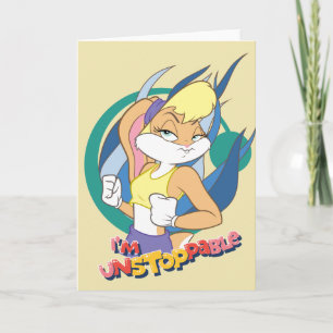 Cartão Lola Bunny "I'm Unstoppable"