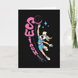 Cartão Lola Buny "SUISH!" Dunk de Basquete