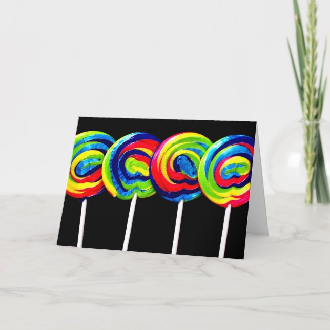 Cartão Lollypop Card (Frente)