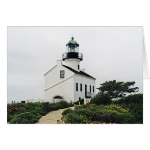 Cartão Loma Lightstation Antigo Ponto