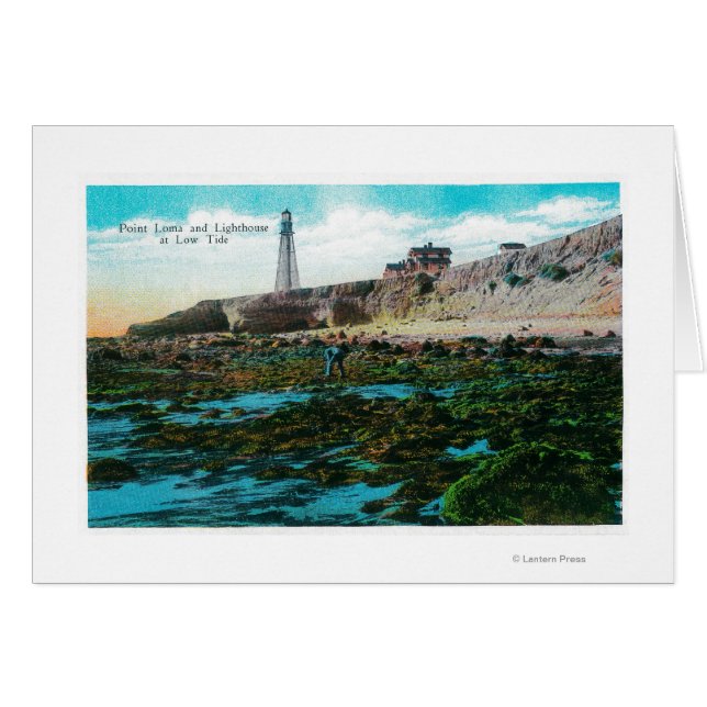 Cartão Loma Ponto e Farol no Lado Baixo (Frente Horizontal)