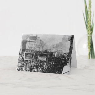 Cartão London Dock Strike, 1889