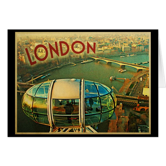 Cartão London Panorama (Frente Horizontal)