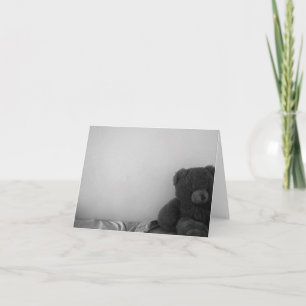 Cartão Lonely Bear blank notecard