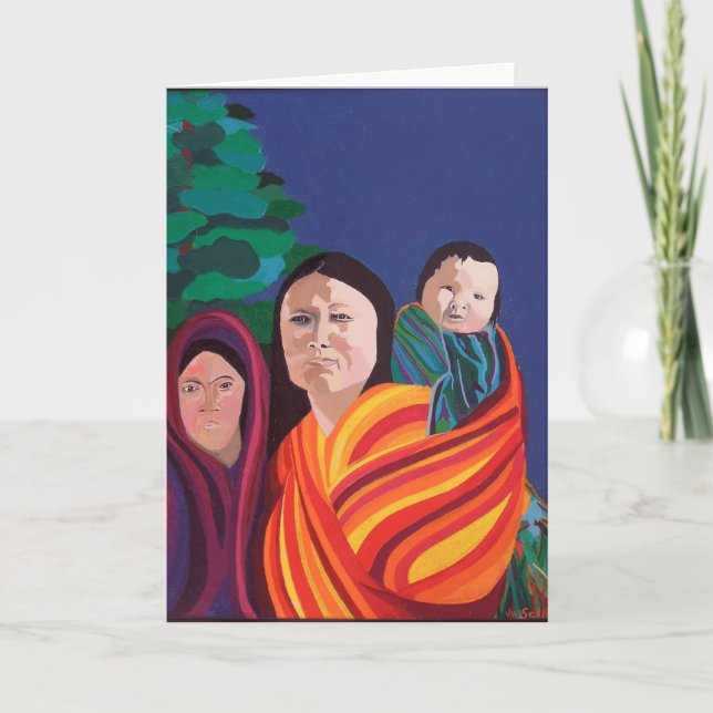 Cartão Long Walk (Frente)