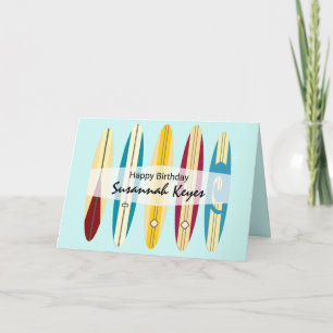 Cartão Longboards Antigos