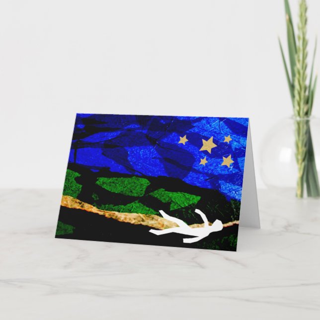 Cartão Looking at Stars Notecard (Frente)