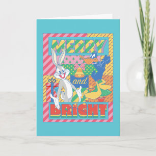 Cartão LOONEY TUNES™   Natal Alegre e Brilhante