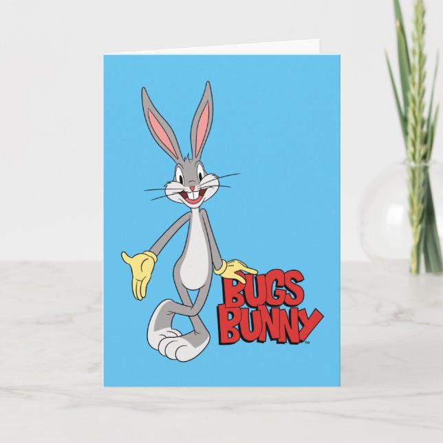 Cartão LOONEY TUNES™ - Raios retroativos | INSETOS BUNNY™ (Frente)