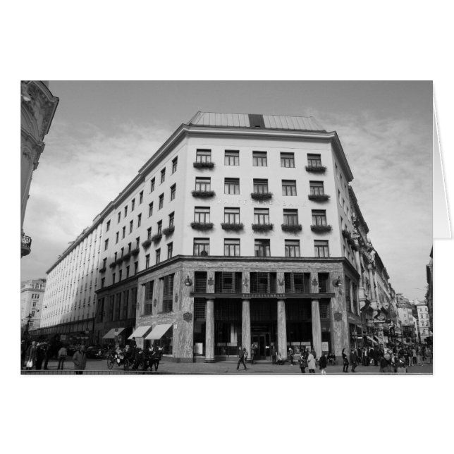 Cartão Looshaus (Frente Horizontal)