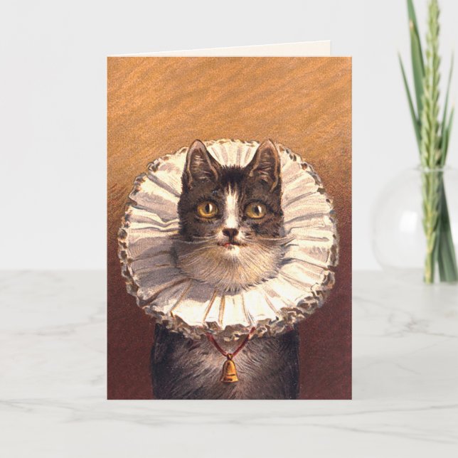 Cartão Lord Feline Greeting Card (Frente)